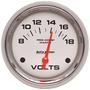 Auto Meter 2-5/8 Inch Voltmeter Gauge