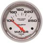 Auto Meter 2-5/8 Inch Water Temperature Gauge