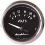 Auto Meter Cobra 2-1/16 Inch Voltmeter Gauge