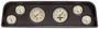 Auto Meter Antique Beige Gauge Set