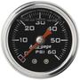 Auto Meter Auto Gage 1-5/8 Inch Fuel Pressure Gauge