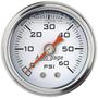 Auto Meter Auto Gage 1-5/8 Inch Fuel Pressure Gauge