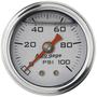Auto Meter Auto Gage 1-5/8 Inch Fuel Pressure Gauge
