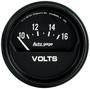 Auto Meter Auto Gage 2-5/8 Inch Voltmeter Gauge