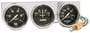 Auto Meter Auto Gage 2-5/8 Inch Triple Gauge Set