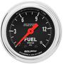 Auto Meter Traditional Chrome 2-1/16 Inch Fuel Pressure Gauge