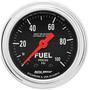 Auto Meter Traditional Chrome 2-1/16 Inch Fuel Pressure Gauge