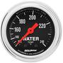 Auto Meter Traditional Chrome 2-1/16 Inch Coolant Temperature Gauge