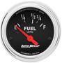 Auto Meter Traditional Chrome 2-1/16 Inch Fuel Level Gauge