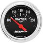 Auto Meter Traditional Chrome 2-1/16 Inch Coolant Temperature Gauge