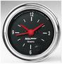 Auto Meter Traditional Chrome 2-1/16 Inch Clock