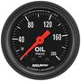 Auto Meter Z-Series 2-1/16 Inch Oil Pressure Gauge