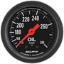 Auto Meter Z-Series 2-5/16 Inch Oil Temperature Gauge