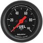 Auto Meter Z-Series 2-1/16 Inch Fuel Pressure Gauge