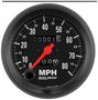 Auto Meter Z-Series 3-3/8 Inch Speedometer Gauge
