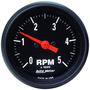 Auto Meter Z-Series 2-1/16 Inch Tachometer
