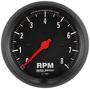 Auto Meter Z-Series 3-3/8 Inch Tachometer Gauge