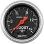 Auto Meter Sport-Comp 2-1/16 Inch Boost Gauge