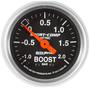Auto Meter 2-1/16 Inch Gauge Boost