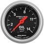 Auto Meter Sport-Comp 2-1/16 Inch Oil Pressure Gauge