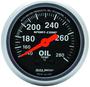 Auto Meter Sport-Comp 2-5/16 Inch Oil Temperature Gauge