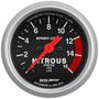 Auto Meter Sport-Comp 0 To 1600 psi 2-1/16 Inch NO2 Pressure Gauge