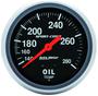 Auto Meter Sport-Comp 2-5/8 Inch Oil Temperature Gauge