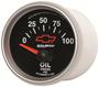 Auto Meter GM Performance 2-1/16 Inch Oil Pressure Gauge
