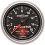 Auto Meter Cruiser 2-1/16 Inch Boost/Pyrometer Gauge