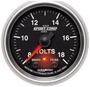 Auto Meter Sport-Comp II 2-1/16 Inch Voltmeter Gauge