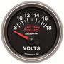 Auto Meter GM Performance 2-1/16 Inch Voltmeter Gauge