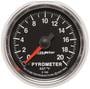 Auto Meter GS 2-1/16 Inch Boost/Pyrometer Gauge