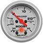 Auto Meter Ultra-Lite 2-1/16 Inch Boost/Vacuum Gauge