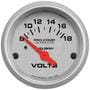 Auto Meter Ultra-Lite 2-1/16 Inch Voltmeter Gauge