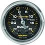 Auto Meter Carbon Fiber 2-1/16 Inch Boost/Vacuum Gauge