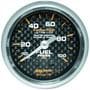 Auto Meter Carbon Fiber 2-1/16 Inch Fuel Pressure Gauge