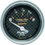Auto Meter Carbon Fiber 2-1/16 Inch Fuel Level Gauge
