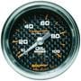 Auto Meter Carbon Fiber 2-1/16 Inch Oil Pressure Gauge