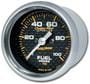 Auto Meter Carbon Fiber 2-1/16 Inch Fuel Pressure Gauge