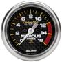 Auto Meter Carbon Fiber 0 To 1600 psi 2-1/16 Inch NO2 Pressure Gauge