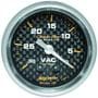 Auto Meter Carbon Fiber 2-1/16 Inch Vacuum Gauge
