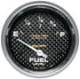Auto Meter Carbon Fiber 2-5/8 Inch Fuel Level Gauge