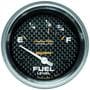 Auto Meter Carbon Fiber 2-5/8 Inch Fuel Level Gauge
