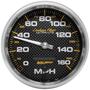 Auto Meter Carbon Fiber 5 Inch Speedometer Gauge