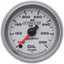 Auto Meter Ultra-Lite II 2-1/16 Inch Oil Temperature Gauge
