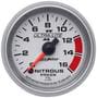 Auto Meter Ultra-Lite II 0 To 1600 psi 2-1/16 Inch NO2 Pressure Gauge