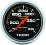 Auto Meter Pro-Comp 2-5/8 Inch Coolant Temperature Gauge