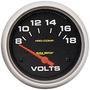 Auto Meter Pro-Comp 2-5/8 Inch Voltmeter Gauge