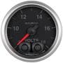Auto Meter Elite 2-1/16 Inch Voltmeter Gauge