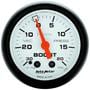 Auto Meter Phantom 2-1/16 Inch Boost/Vacuum Gauge